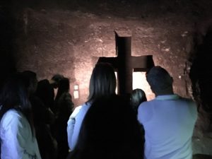 Cruz vazada no sal - Foto de Sylvia Leite - LUGARES DE MEMORIA