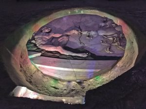Reprodução de obra da Capela Sistina - Foto de Sylvia Leite - BLOG LUGARES DE MEMÓRIA