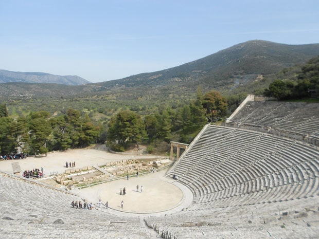 Teatro de Epidauro - Foto Pixabey - BLOG LUGARES DE MEMORIA