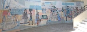 Painel do teatro Atheneu - Foto de Sylvia Leite - BLOG LUGARES DE MEMÓRIA