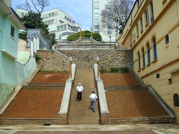 Escadaria do Bixiga - Foto de Dornicke - BLOG LUGARES DE MEMORIA