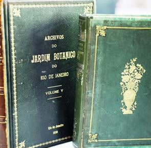 Exemplares da Revista - Foto acervo JBRJ - BLOG LUGARES DE MEMÓRIA