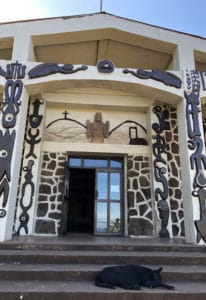 Igreja de Rapa Nui - Foto de Sylvia Leite - BLOG LUGARES DE MEMORIA