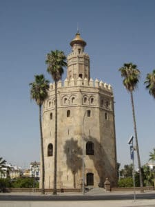 Torre do Ouro em Sevilha - foto Wikimedia - BLOG LUGARES DE MEMORIA