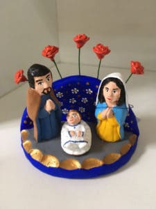 Presépio feito pelos Figureiros de Taubaté - Foto de Cristiane Squarcina - BLOG LUGARES DE MEMORIA
