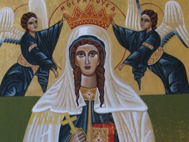 Ícone de Santa Tecla - Olavfin em Wikimedia - BLOG LUGARES DE MEMORIA