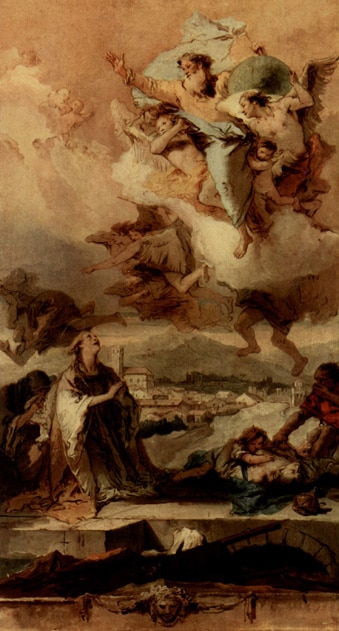Retabulo da Catedral de Est - Por Giovanni Battista Tiepolo - BLOG LUGARES DE MEMORIA 
