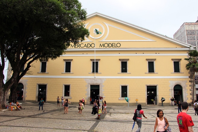 Fachada do Mercado Modelo - Foto de Sailko em Wikimedia - BLOG LUGARES DE MEMORIA