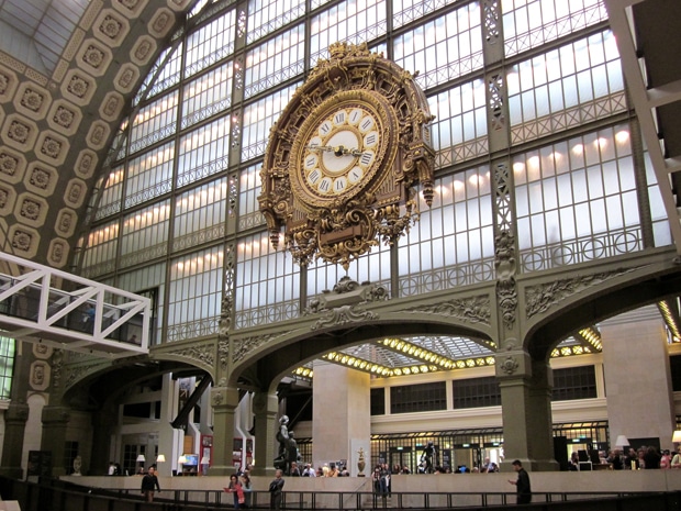 Grande Relógio na Estação d1Orsay - _ BLOG LUGARES DE MEMORIA