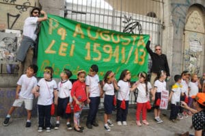 Manifestação pela criação do Parque Augusta - Foto de Márcia Minillo - BLOG LUGARES DE MEMORIA