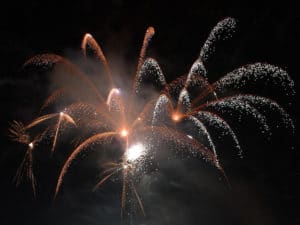 Fogos no Reveillon do Rio - White_bright_fireworks - Domínio Público - BLOG LUGARES DE MEMÓRIA