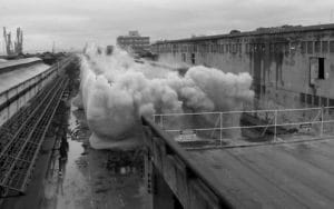 Implosão da Perimetrall - Foto do Museu do Amahã para divulgação - BLOG LUGARES DE MEMORIA