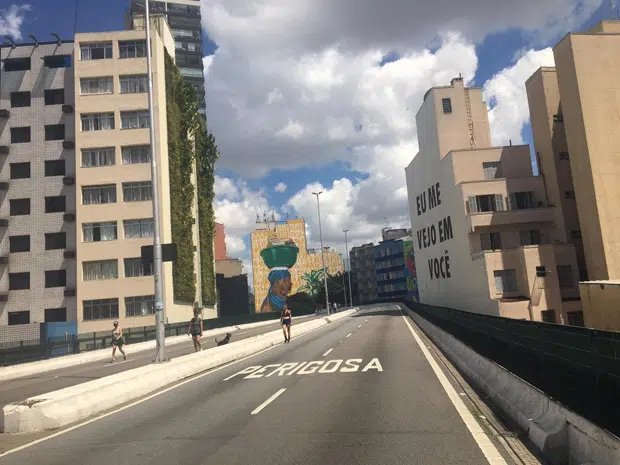Vista do Minhocão - Foto de Thales Gaspar - BLOG LUGARE DE MEMORIA