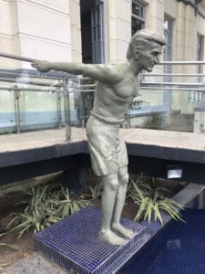 Estátua de Zé Peixe - Foto de Sylvia Leite - BLOG LUGARES DE MEMÓRIA