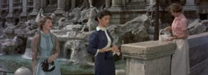 Cena do filme Three Coins in The Fountain - Foto de divulgação - BLOG LUGARES DE MEMÓRIA