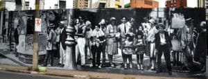 Os murais de Kobra: manifestos visuais Mainel do projeto Muros da Memória - Foto so dite do artista - BLOG LUGARES DE MEMÓRIA