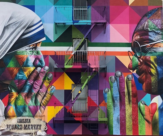 Mural Tolerância capa- Foto do site do artista - BLOG LUGARES DE MEMÓRIA