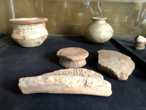 Peças arqueologicas de Cerâmica Marajoara - Foto de Sylvia Leite - BLOG LUGARES DE MEMÓRIA