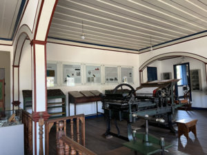 Museu Tipografia em Diamantina - Foto de Sylvia Leite - BLOG LUGARES DE MEMORIA