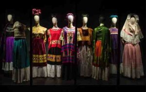 Roupas de Frida Kahlo - Foto do Museo Frida Kahlo - BLOG LUGARES DE MEMORIA