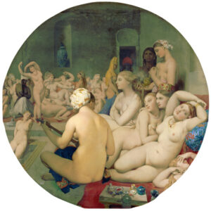 Pintura Le_Bain_Turc- Obra de Jean Auguste Dominique Ingres from C2RMFr etouched em Wikimedia - BLOG LUGARES DE MEMORIA