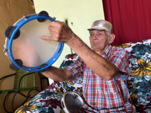 Joaci do pandeiro - Foto de Sylvia Leite - BLOG LUGARES DE MEMORIA