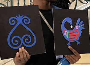 Sankofa, passaro e simbolo - Foto de Sylvia Leite - BLOG LUGARES DE MEMORIA