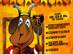 Detalhe do cartaz da Festa do Bode Rei - Site da Prefeitura de Cabaceiras - BLOG LUGARES DE MEMORIA