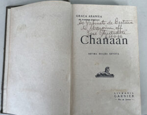 Livro com oferecimento à GLM - Foto de Sylvia Leite - BLOG LUGARES DEMEMORIA