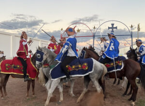 Cena da Cavalhada em São José do Belmonte - Foto de Sylvia Leite - BLOG LUGARES DE MEMORIA
