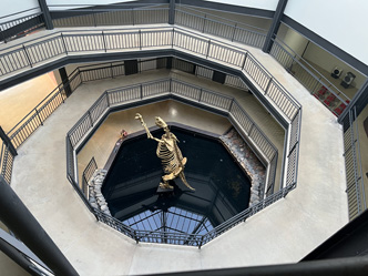 Espiral do Museu da Natureza - Foto de Sylvia Leite - BLOG LUGARES DE MEMORIA