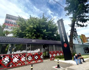 Facaha do Museu das Culturas Indigenas ou Tava - Foto de Sylvia Leite - BLOG LUGARES DE MEMORIA