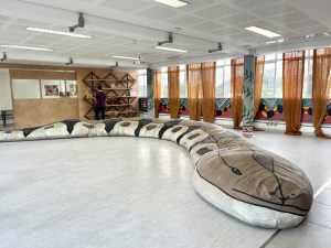 Sala da Jiboia noTava ou seu das Culturas Indigenas - Foto de Sylvia Leite - BLOG LUGARES DE MEMORIA