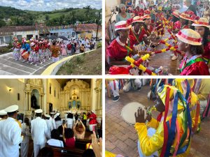 Grupos folclóricos no Encontro Cultural de Laranjeiras - Fotos de Sylvia Leite - BLOG LUGARES DE MEMORIA 