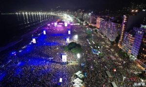 Multidão no show de Madonna - Foto de Fabio Motta da Prefeitura do Rio