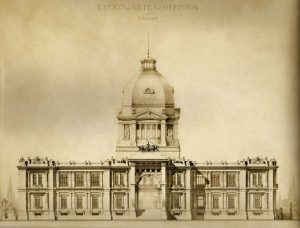 Projeto_Prédio_Pina_Luz_-_Ramos_de_Azevedo_Liceu_de_Artes_e_Ofícios_ em Wkimedia_-_BLOG LUGARES_DE_MEMORIA 