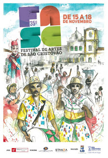 Cartaz do Festival de Arte de São Cristóvão - BLOG LUGARES DE MEMÓRIA