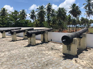 Canhóes do Forte Santo Inácio de Loyola - Foto de Sylvia Leite - BLOG LUGARES DE MEMÓRIA