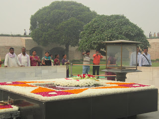 Monumento Raj Ghat - Foto de Sylvia Leite - BLOG LUGARES DE MEMORIA
