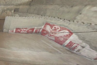PIntura rupestre em Teotihuacán - Foto INAH Divulgação - BLOG LUGARES DE MEMÓRIA - 