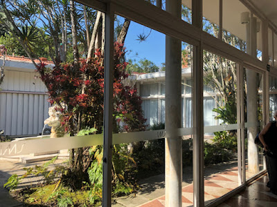 Vista do jardim interno - Foto de Sylvia Leite - BLOG LUGARES DE MEMÓRIA