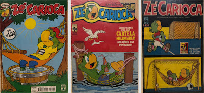 Capas de revistas do Zé Carioca - Foto Sylvia Leite Exposição Vaivém - BLOG LUGARES DE MEMÓRIA