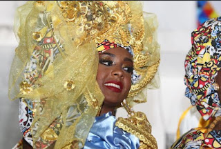 Bloco Afro no Carnaval da Bahia - Foto Fernando Vivas Gov Ba - BLOG LUGARES DE MEMÓRIA