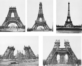 Etapas da construção da torre - Fotos dominio público - BLOG LUGARES DE MEMÓRIA