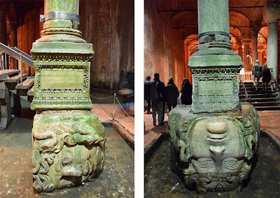 Cisterna da Basílica - Foto Ank Kumar, em Wikimedia Commons- BLOG LUGARES DE MEMÓRIA